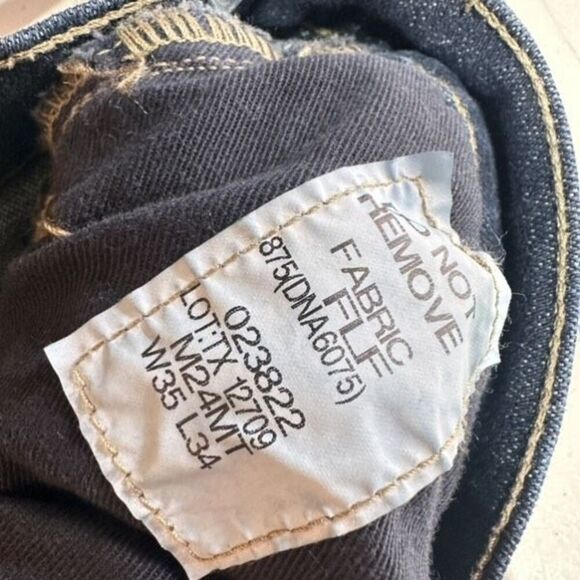 Tyndale Men's Cat 2 FRMC Fire‎ Resistant Denim Jeans Dark Wash Blue Size 35x34 - Picture 9 of 9